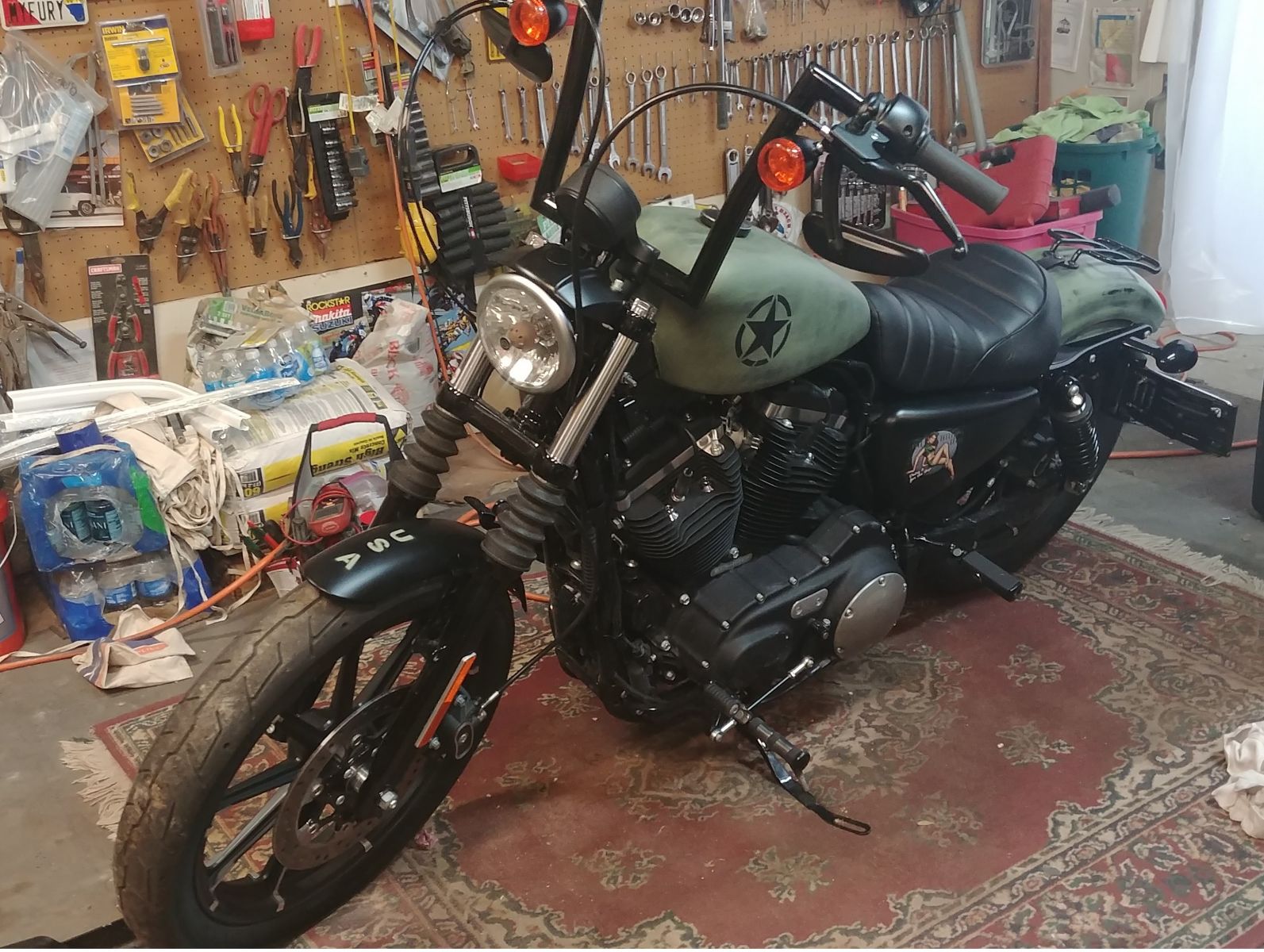 First the paint job